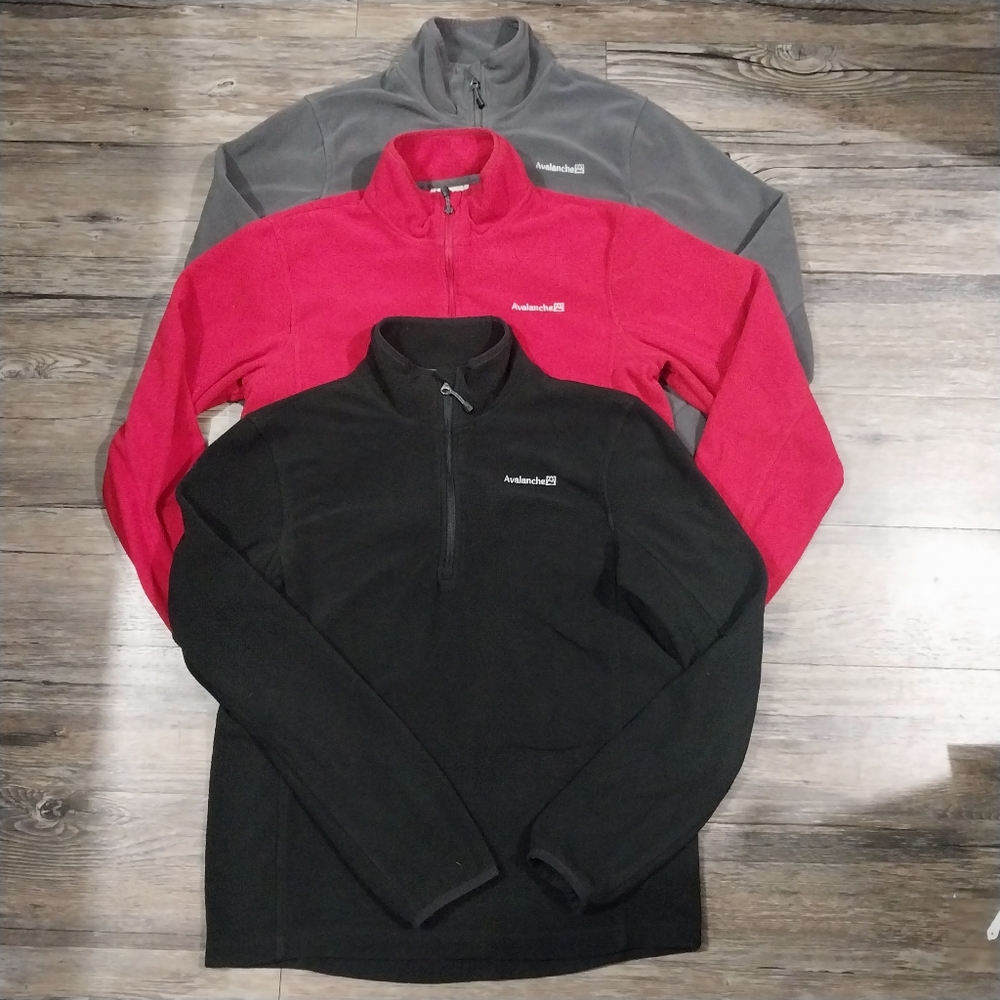 Avalanche Multicolor Athletic Pullover Fleece Men… - image 2